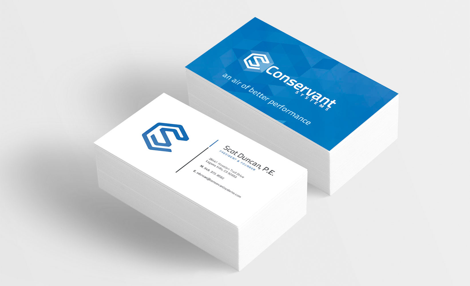 conservant business cards